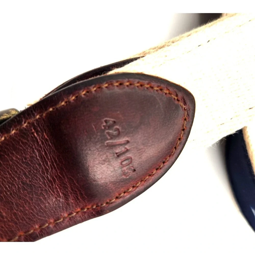 Classic Men's 47.5-inch Webbed Belt Southern Yacht Club Logo New Orleans